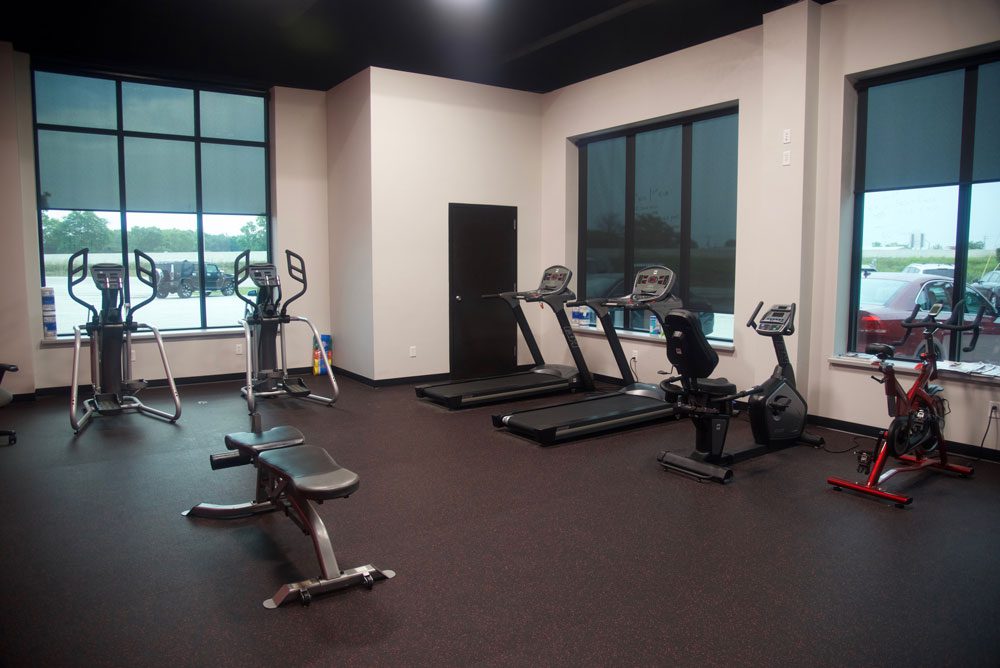 Office-Careers—Photo-1 On-site Gym at Paper Transport, Inc. Office