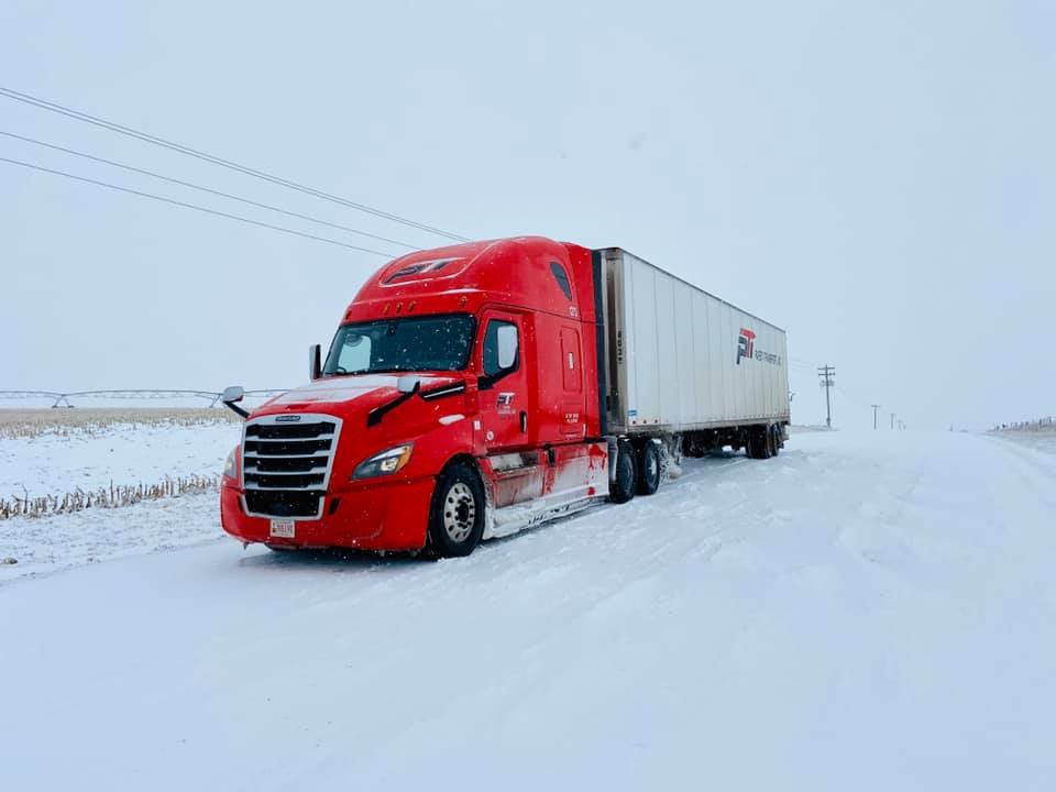 Winter Truck Driving Tips Paper Transport