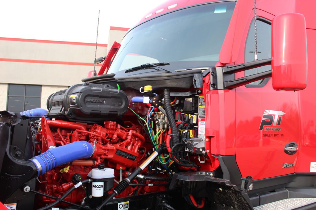 Kenworth T680 Next Gen Under Hood