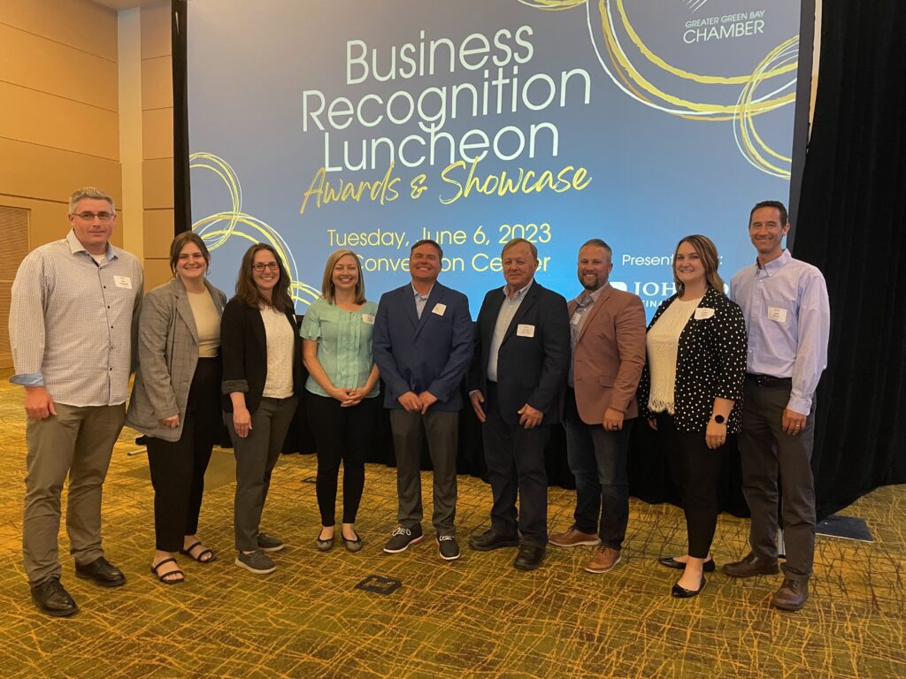 Paper Transport team members attending Business Recognition Luncheon Awards and Showcase 2023