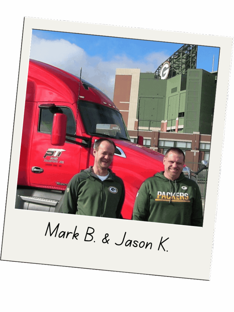 Paper Transport Drivers at Lambeau Field