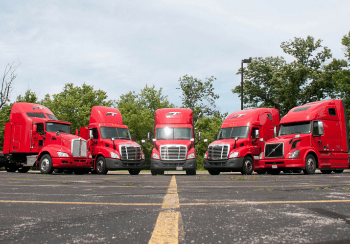 Paper Transport, Inc. Truck Feet