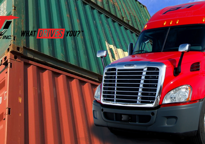 Intermodal Trucking by PTI - Banner