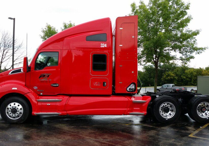 PTI’s compressed natural gas powered Kenworth T680